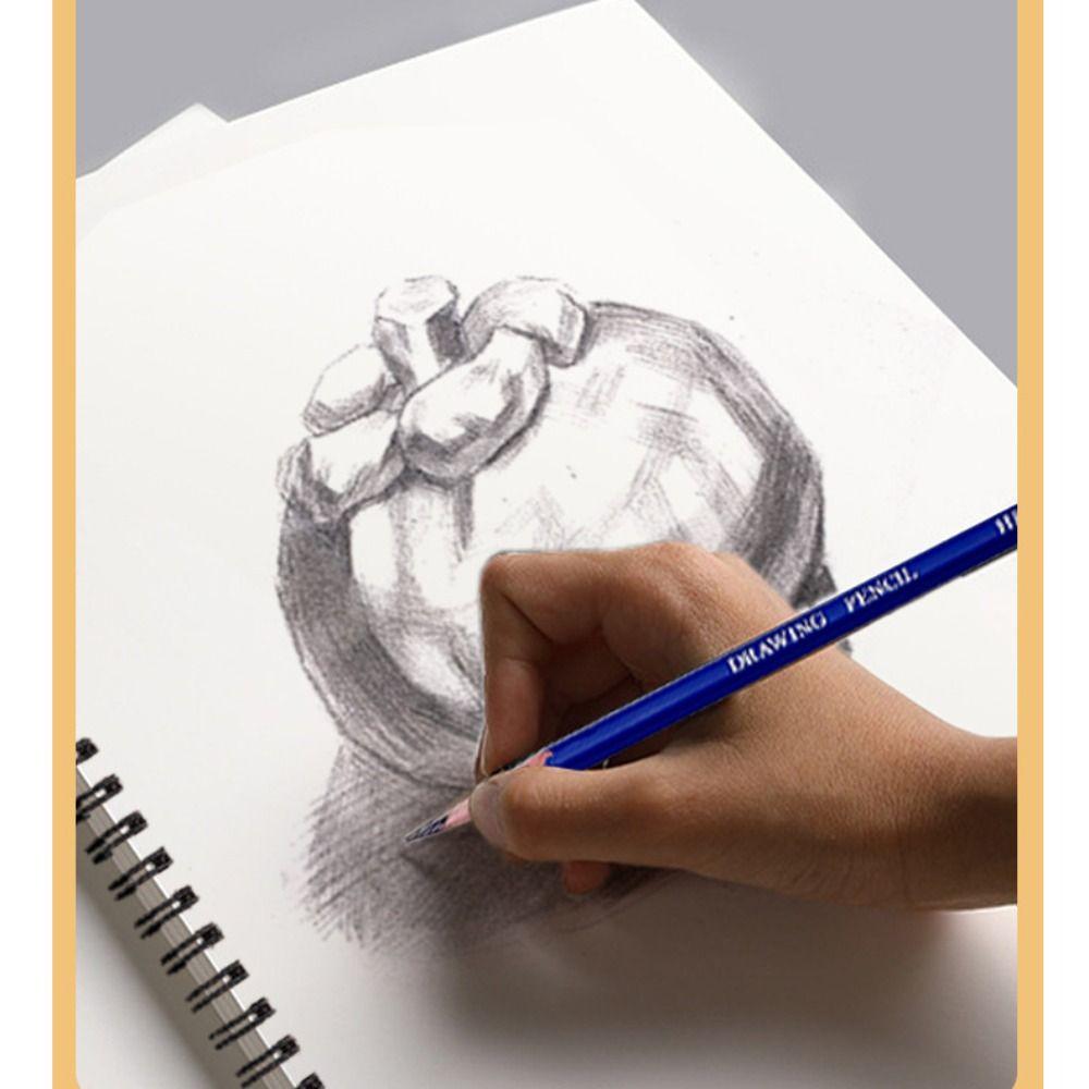 100 Sheets Thick Drawing Paper Spiral Bound Artist Sketch Pad Premium Coil A4 Sketchbook  Sketch