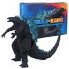 Godzilla vs Kong Figura d'Azione di Godzilla con Dorso Blu Modello con Accessorio Effetto Soffio Atomico Giocattolo da Collezione Articolato