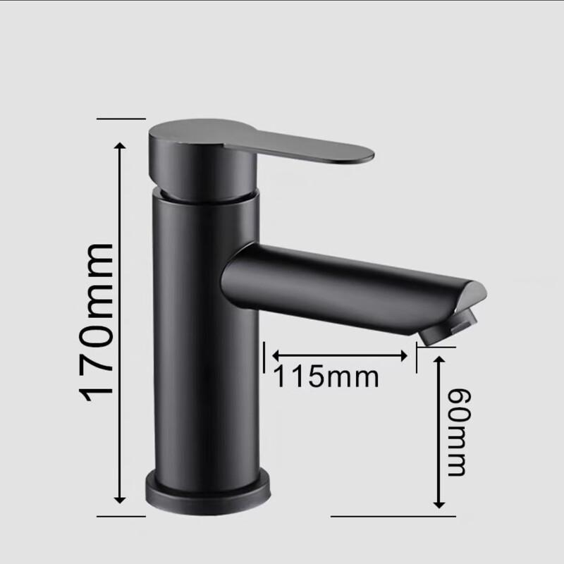 MDNG Stainless Steel Cold & Hot Basin Faucet