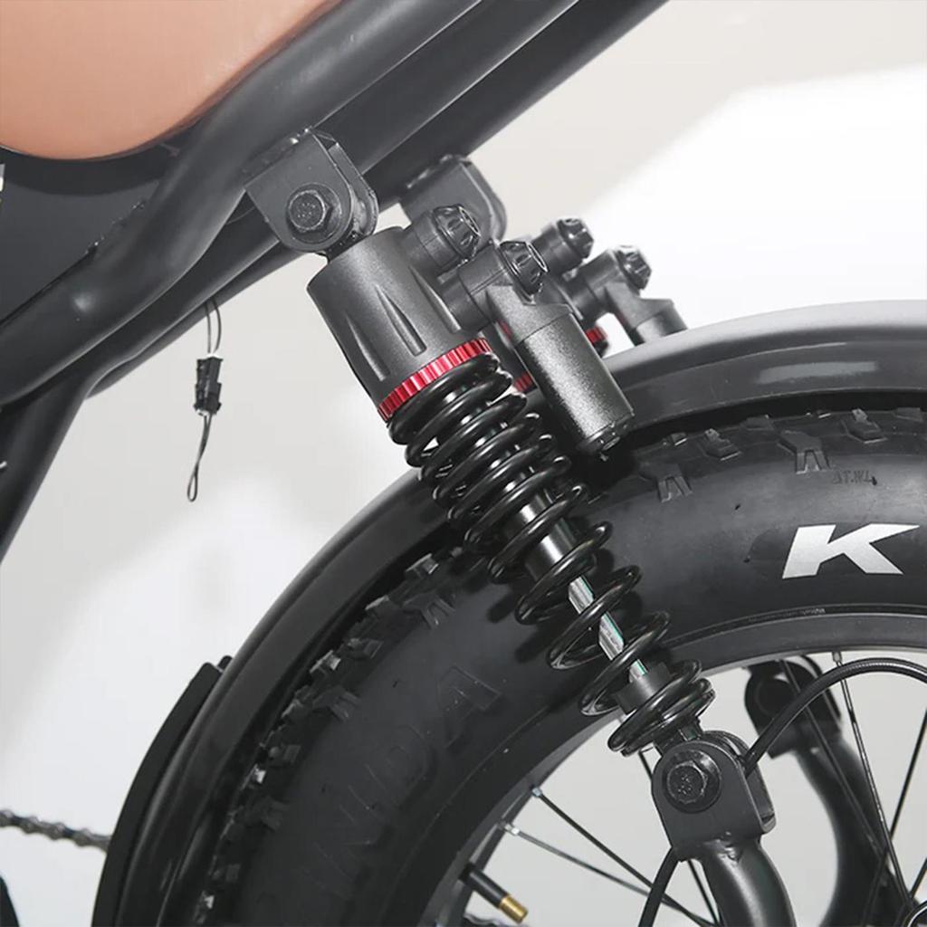 Elektrofahrrad EMOKO C93 1000W Motor Elektrofahrrad Erwachsene Höchstgeschwindigkeit 50 km/h 48V 20AH Maximale Reichweite 80 km Zuladung 150 kg Schwarz