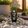 Fioriera Roccia Piede Gigante, Fioriera da Giardino Ribelle - Selvaggio e Libero, Divertente Fioriera Statua Piede Gigante, Fioriera in Resina Fantasiosa Decorazione Esterna per Patio Giardino,