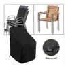 Modern Minimalist Stacking Chair Cover Waterproof Dustproof For Indoor Outdoor Furniture