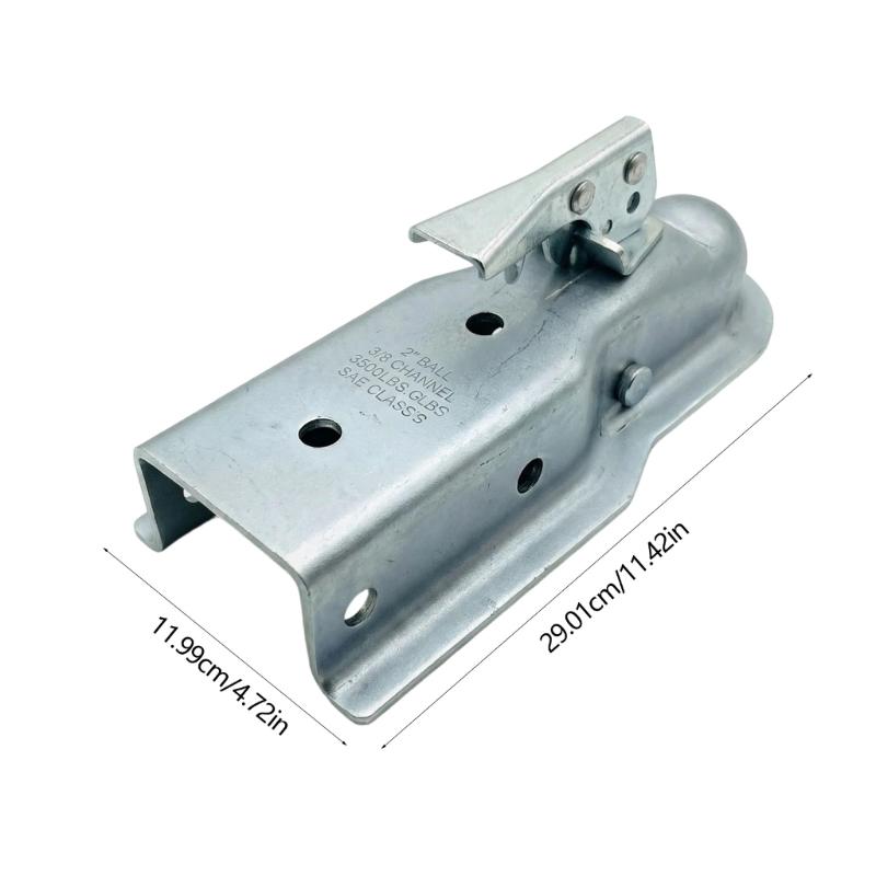 Sturdy 2x3 3500Lbs Trailer Attachment Built Of Steel For Boat Hauling And Secure Transportation