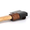 TOURBON Hammer Leder Werkzeughalter für Beil und Nageltasche mit Gürtelschlaufe, Zieher,