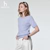 HAZZYS Women's PHIZ Series Crew Neck Knit Sweater