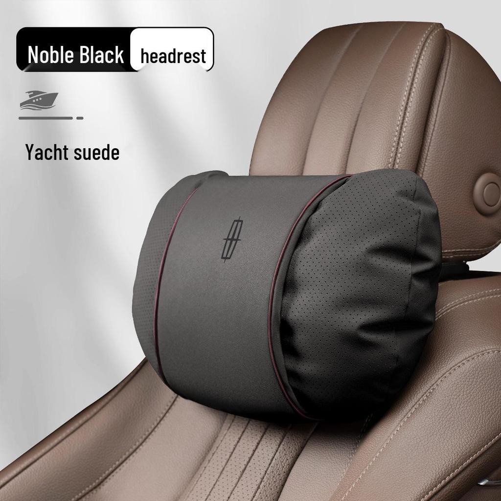 Lincoln Headrest Lumbar & Neck Support Pillow for Z, Adventure, Navigator, Aviator, Continental, MKZ