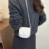 New Aesthetic Personality Trend Bag Women's Bag Simple Retro Women's Crossbody Shoulder Bag Casual Saddle Bag