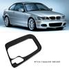 Carbon Fiber Left Hand Drive Center Control Gear Panel Cover Trim Fit for 3 Series E46 1998 2005