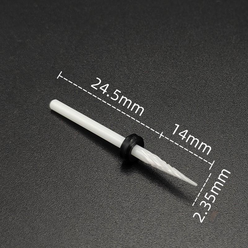 1 Piece Ceramic Nail Art Drill Rotary Cutter Cleaning Device for Nail Art Machine Accessories Removal Nail Gel Tool