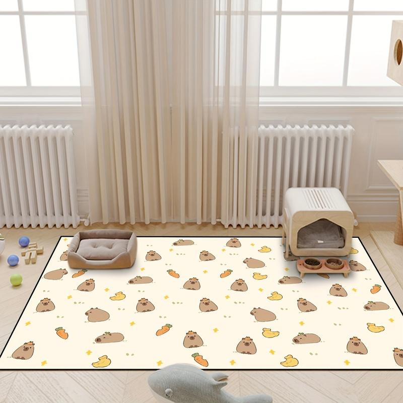 VIKAMA Pet Floor Mat Cute Nest Mat Waterproof Quick-Drying No-Wash Special Sleep Mat Cat And Dog Pet Mattress