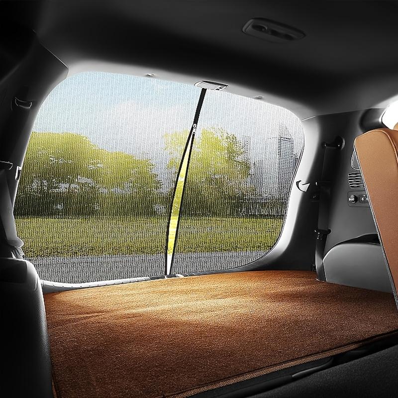 Magnetic Mosquito Screen for SUV, Vans & RV- Adjustable Sunshade & Insect Protection Tailgate Net with Easy Install