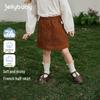 JELLYBABY Girls' French Style A-Line Short Skirt