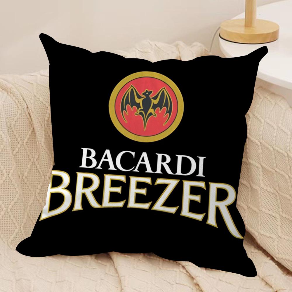 Classic BBacardiSS Cushion Cover Soft Plush Fabric DoubleSided Printed Cushion Covers for All Seasons Modern HomeDecor Gift