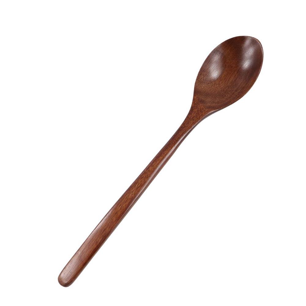 Scratch Tableware Teaspoon Kitchen For Soup Cooking Stirring Spoon Wooden Spoon Coffee Spoon Fork