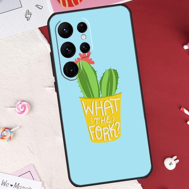 

Cactus Succulent Case For Samsung Galaxy S26 Ultra S20 S21 S22 S23 S24 S25 Ultra S10 Plus S25 FE Cover Shell Galaxy S10