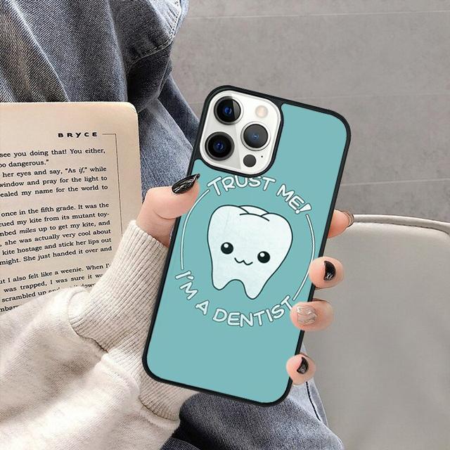 Dentist Dental Tooth Dentistry Phone Case Cover for iPhone 17 Air 16 16e 15 13 14 11 12 Pro Max Plus coque fundas