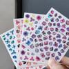 Nail Accessories Laser Flowers Nail Decals Manicure Ornaments Flowers Nail Decorations  Girls
