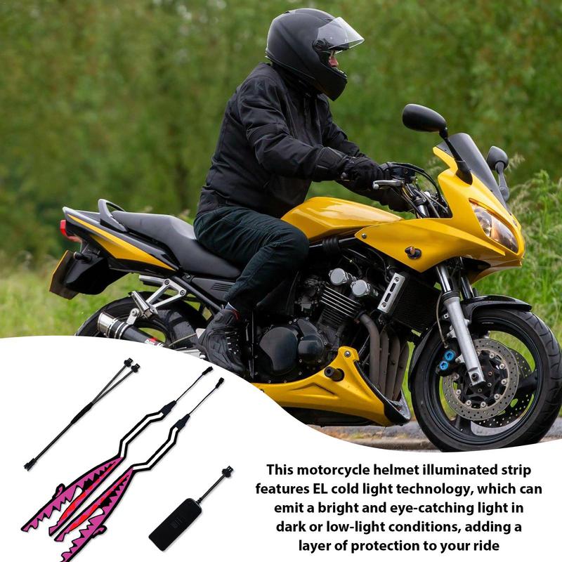 Hat Lights For Night Riding LED Warning Lights Kit Safety Light Battery Operated For Night Riding Waterproof Hat Lights Signal