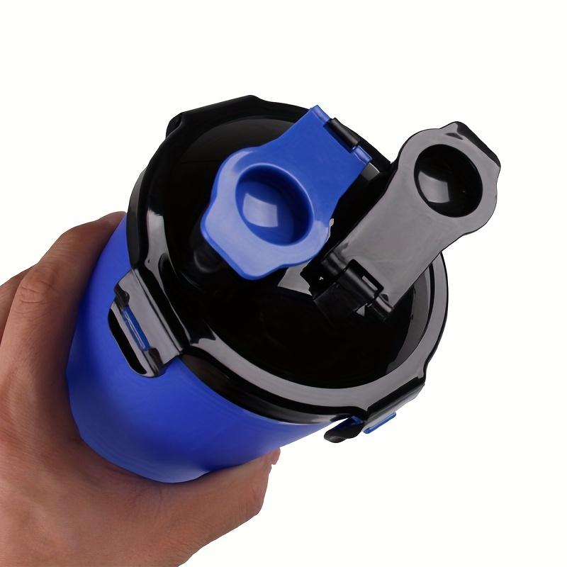 Portable 2 In 1 Pet Water Bottle With Food Container, Leak Proof Dog Water Bottle With 2pcs Collapsible Feeder Bowl For Outdoor