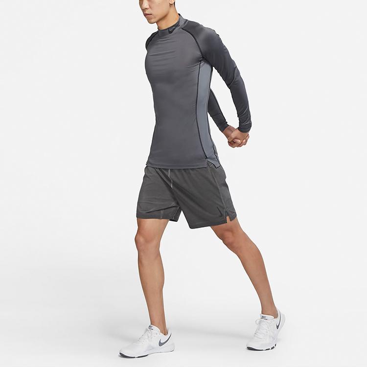 Nike SS22 Pro Dri-FIT Running Training Compression Fitness Shirt Men Tops Gray DD1987-068