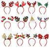 Children's Christmas Reindeer Antler Headband - Five-Star Decoration for Holiday Parties