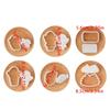 Funny Dessert Molds Celebration Cookie Stamp Safe and Convenient Molds Set for Family Student and Kid Creativity