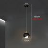 Bedroom Bedside Hanging Pendant Lamp Glass ball LED Chandelier Lighting Ceiling Modern Interior Home Decor Lights Dining Kitchen
