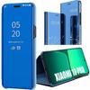 Schutzhülle für Telefon für Xiaomi 13 Pro - E.F.CONNECTION - Hart - Spiegeleffekt - Blau