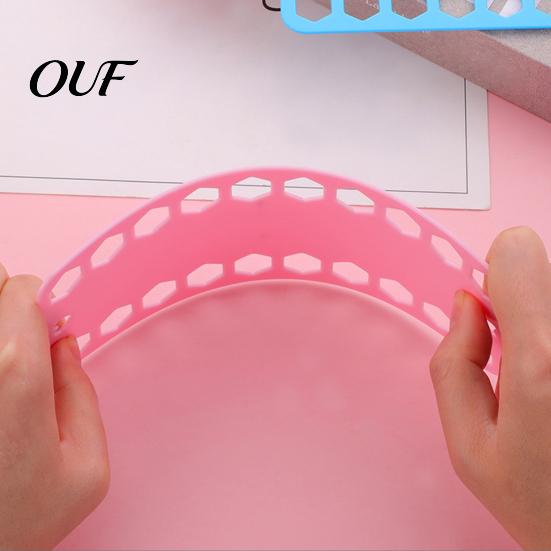 DIY Embroidery Supplies 10Pcs Plastic Thread Winding Board, 10 Colors Floss Organizer, Cross Beginners Accessories Stitch Holder Bobbin for
