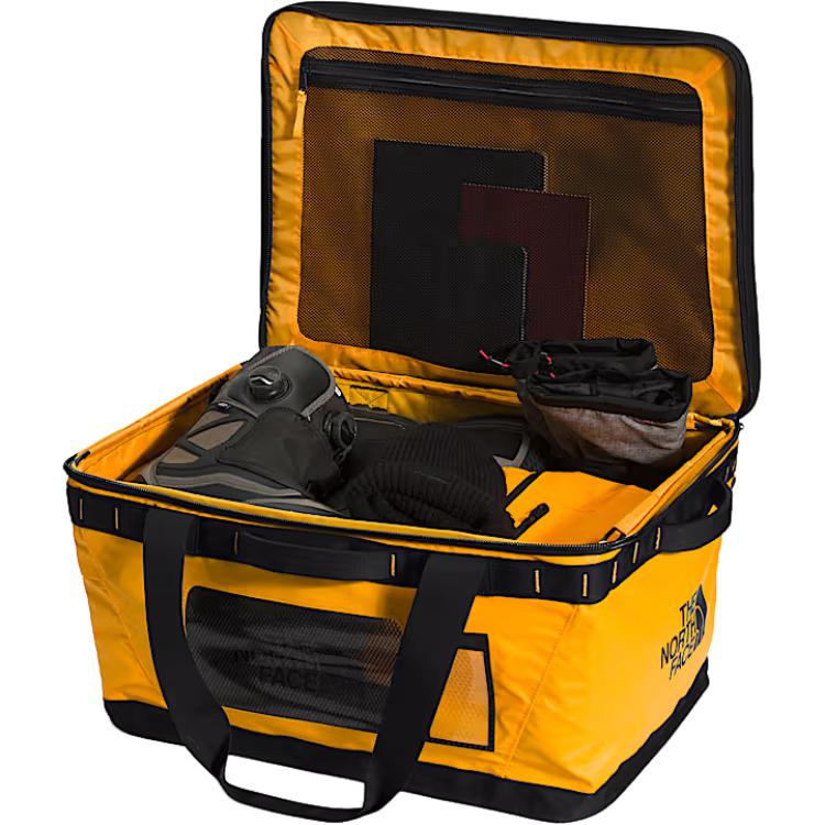 The North Face Base Camp 65L Simple Fashion Brand Logo Polyester Travel Storage Bag Unisex bags Yellow NF0A81CD