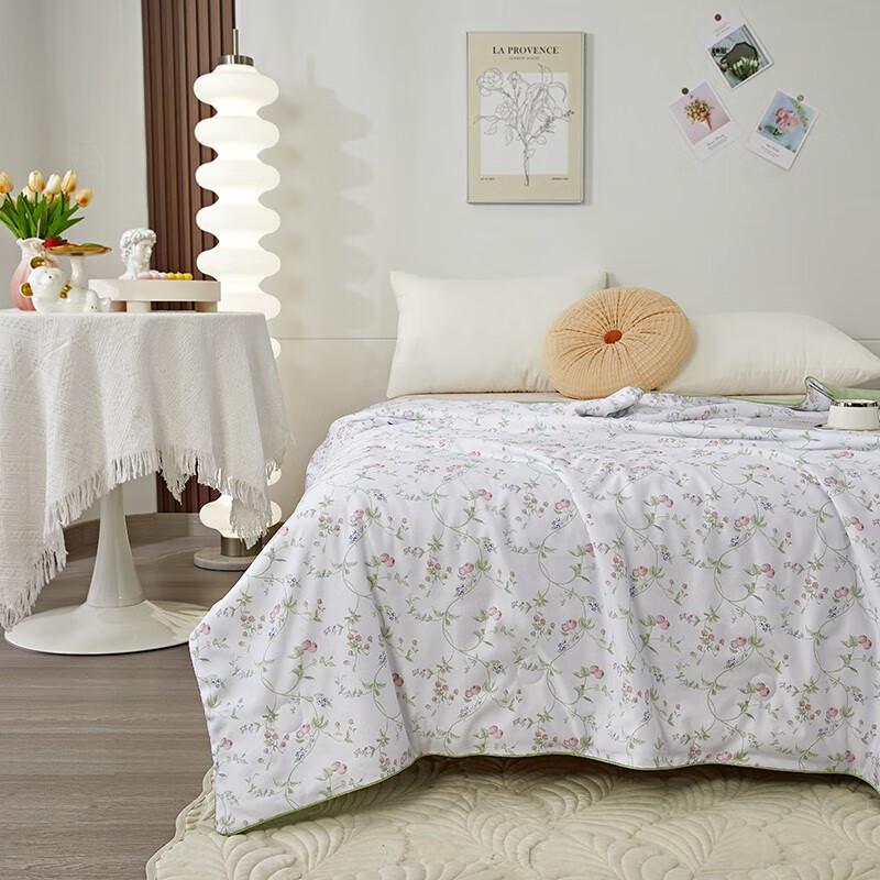 

LOUIS.KELLOG Morning Story Tencel Summer Quilt