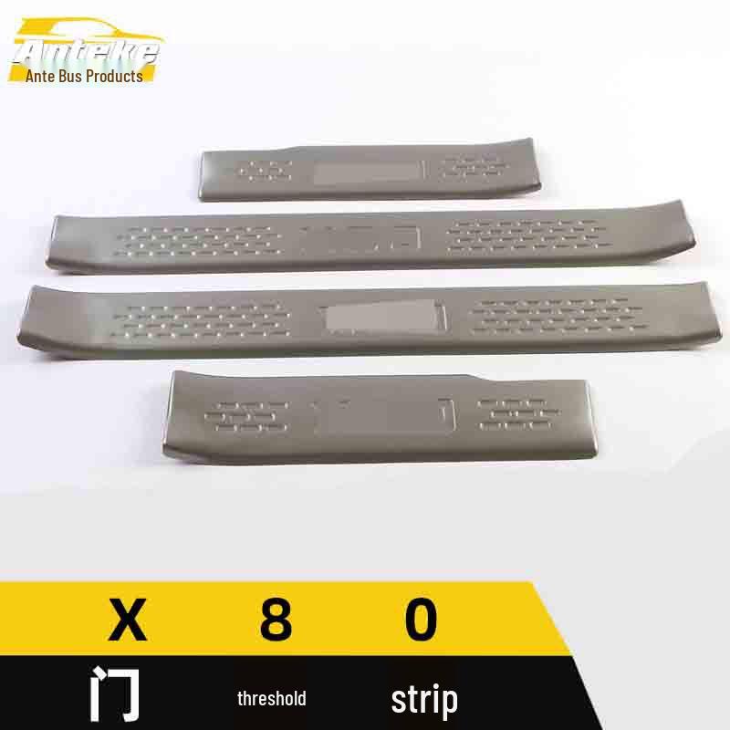Bestune X80 Sill Strip Stainless Steel Bumper Welcome Pedal Sticker