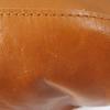 Great JACK GOMME Backpack Â· Daypack Logo embossed all leather Camel leather Women Used