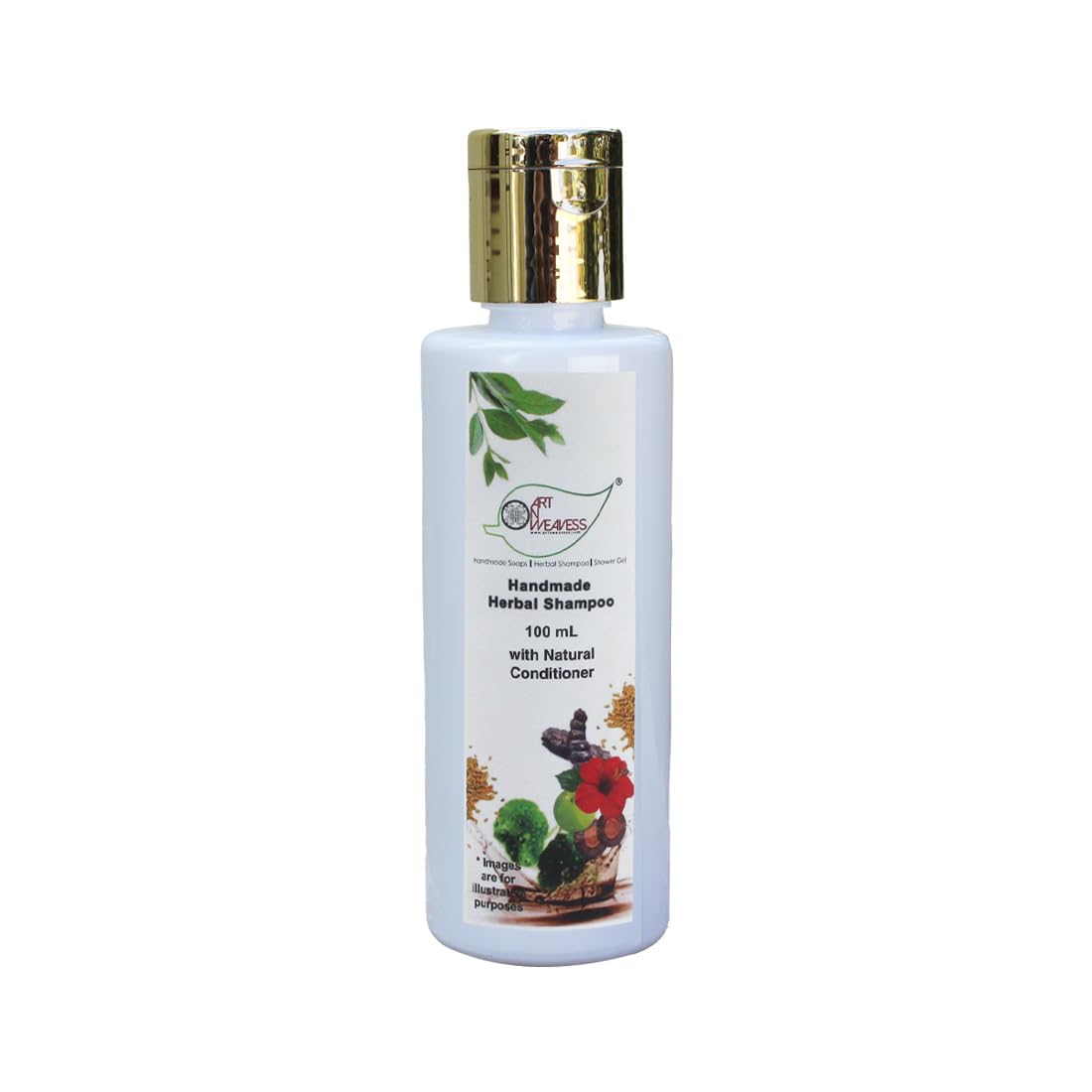 artNweaves Handmade Herbal Regular SLES Based Shampoo, Hair Cleanser(100 ml, Pack Of 1))