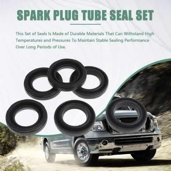 Spark Plug Tube O-Ring Sealing Set For Infiniti I30 I35 Nissan Maxima 3.0L 3.5L