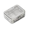 Multi-purpose Pill Cutter with Storage Compartment Double Layers Pill Splitter