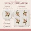 Vintage Rose Floral Paper Napkins 20Pcs 2-Ply Table Napkins for Party Wedding Tea Time Decor