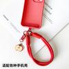 1 Pezzo Cordino da Polso Audace di Alto Valore Rosso Cina Raffinato Cordino per Cellulare Pendente a Catena per Cellulare da Viaggio Anti-smarrimento alla Moda e Versatile
