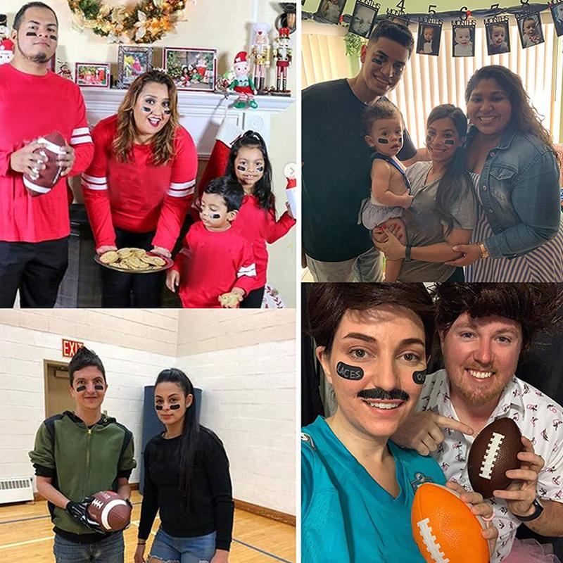 Baseball Eye Black Stickers 100Pcs Breathable Under Eye Football Strips Sports Eye Stickers For Girls Boys Adults Kids Sport