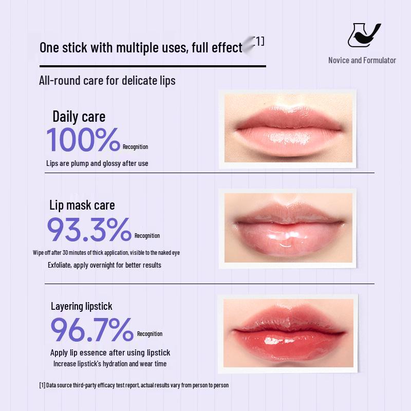 Newbie & Formulator Lip Essence: Moisturizing & Nourishing Lipstick, Reduces Lip Lines & Anti-Cracking Formula