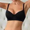 Women S Underwire Bra With Bow Push Up Comfortable Adjustment Bra