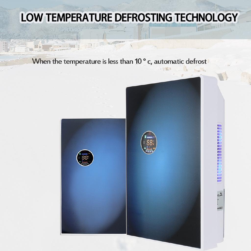 100W 2200ML Intelligent Timing Home Office Air Dryer Electric Mini Desiccant Compact Absorb Dehumidifier