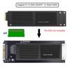 NFHK U.2 SFF-8639 Host to PCI-E Ruler 1U GEN-Z EDSFF 9.5mm 15mm 25mm Short SSD E1.S Heatsink PM9A3 PM9D3 P5801X Carrier Adapter