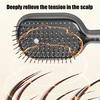 Electric Spray Air Cushion Brush, Cordless Vibration Head Massager Brush, Anti-Static Frizz Control Hair Oil Misting Detangler Brush for Dry Damaged