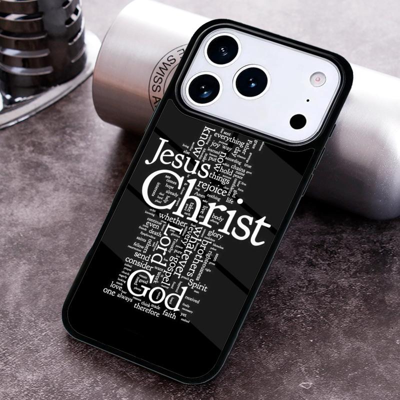 Bible Verse Christian Quote Phone Case For iPhone 17 16 15 14 13 12 11 Pro Max Plus 17Air Soft Silicone Cover