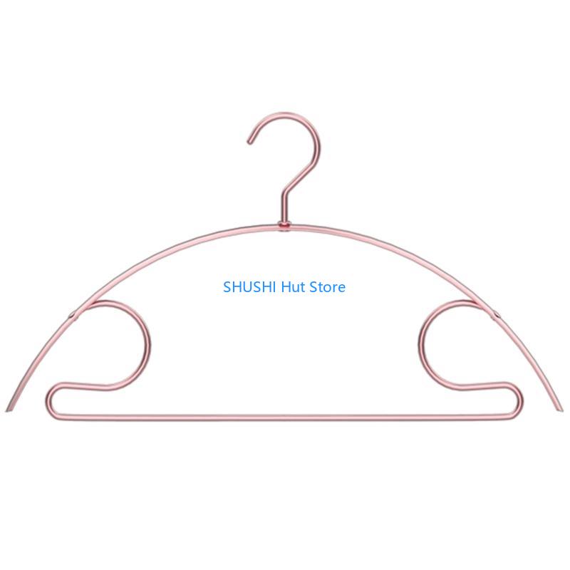 Aluminum Alloy Suit Coat Hangers Durable Pants Dress Shirt Hanger Clothes Hanger D57B розового золота