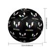 Farbenfrohes Messi-Logo-Design Größe 5 Fußball Maschinengenäht Indoor/Outdoor Training und Spiele für Fußballzubehör