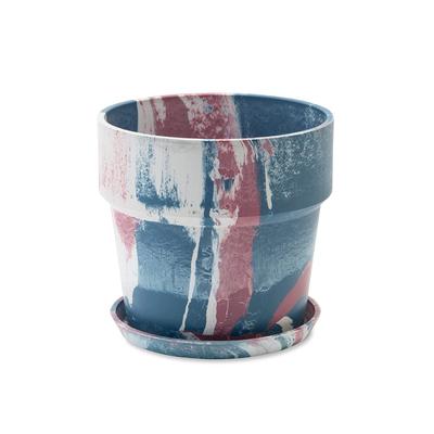 Urban Plant Pot Tricolor 81086 Size Approx. 16.5 H15.5