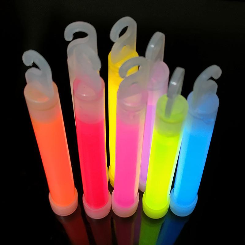 Glow Sticks Premium Individually Wrapped 6inch Long Party Neon Light Safety