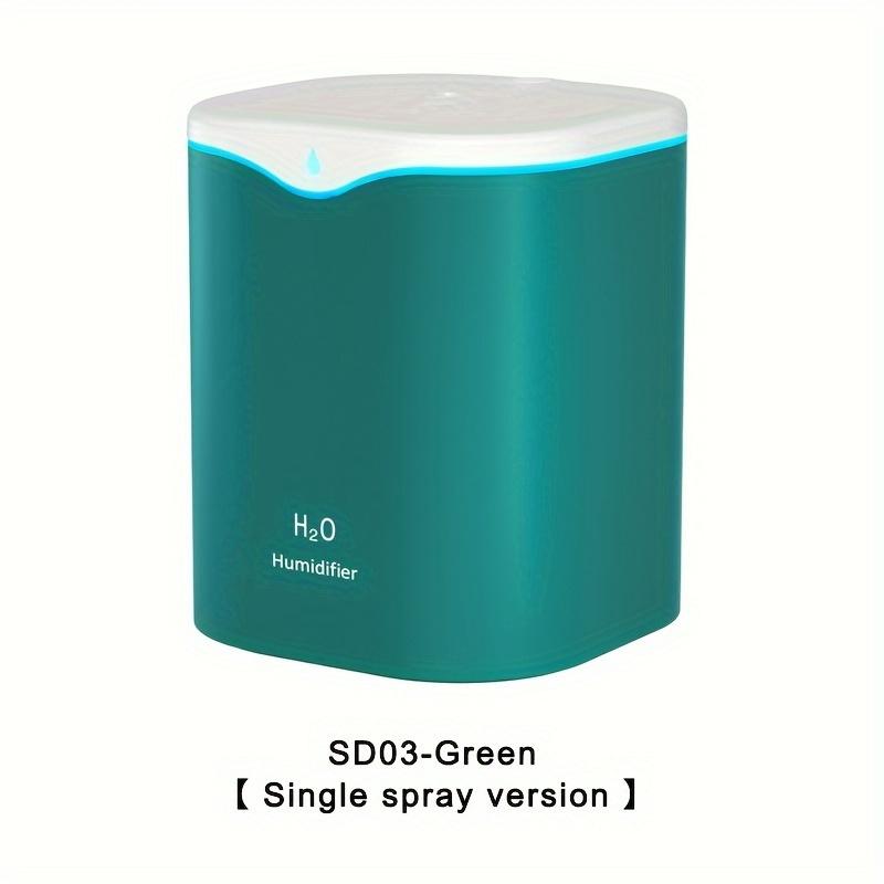 1 Mute 2000ML velkokapacitní USB zvlhčovač s objemem mlhy, jednoduchý/dvojitý sprej na čištění vzduchu stolní aromaterapie Seve